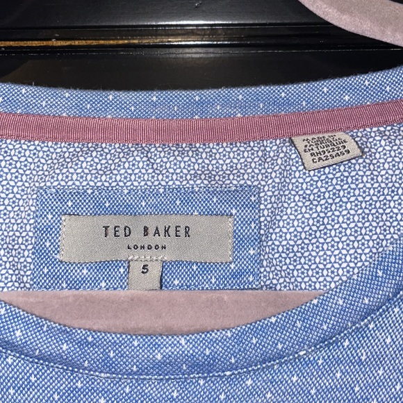 Size 5. Blue with white poka-dots. - Picture 4 of 4